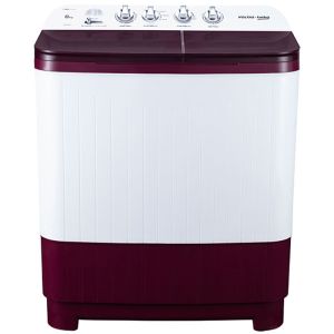 Voltas Beko 8 kg Semi Automatic Washing Machine (Burgundy) WTT80DBRG