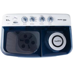 Voltas Beko 8.5 kg Semi Automatic Washing Machine (Sky Blue) WTT85DBLT